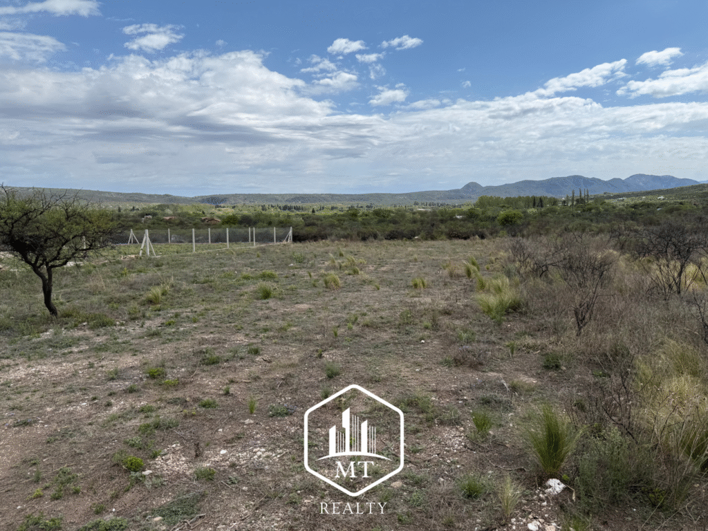 Terrenos con vistas únicas.